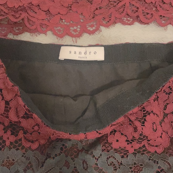 Sandro Lace dress size 3 - Picture 4 of 4